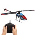thumbnail image 1 of Helicóptero RC, Alarma De Bajo Voltaje Giroscopio De 6 Ejes Helicóptero De Control Remoto Posición De Flujo óptico Mantenimiento De Altitud De Presión Para Juego Diario, 1 of 7