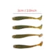 thumbnail image 4 of Se?uelos de pesca Bass Worm Bait 50PCS Cola de paleta Ecomeon, 4 of 6