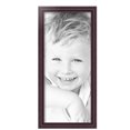 thumbnail image 2 of ArtToFrames 10" x 23" Cherry Picture Frame, 10x23 inch Red Wood Poster Frame (WOM-4095), 5 Pack, 2 of 8