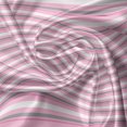 thumbnail image 5 of Ambesonne Geometric Valance Pack of 2, Pink Tones Stripes, 42"X18", Pink Grey White, 5 of 5