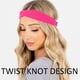thumbnail image 3 of Diadema de mujer antideslizante, diadema de moda para mujer, accesorio para el cabello, color sólido, 8 piezas, 3 of 6