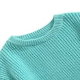 thumbnail image 4 of Toddler Baby Kid Girl Boy Sweaters Warm Long Sleeve Knitted Tops Pullover Candy Color Fall Spring Clothes, 4 of 7