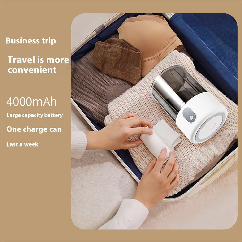 Travel Washer Rechargeable 4000mAh Battery Washer Underwear Cleaner Underwear