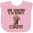 thumbnail image 3 of Inktastic Line Dancing Mommy Cardio Cowgirl Girls Baby Bib, 3 of 4