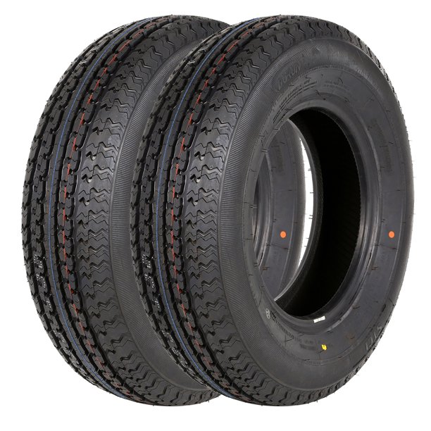 1AutoDepot Radial Trailer Tire ST205/75R15 205 75 15 205 75r15 8Ply