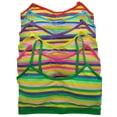 thumbnail image 2 of Angelina Girls' Cotton Cami Style Training Bra with Rainbow Print (6-Pack), 2 of 3