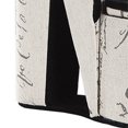 thumbnail image 3 of Benzara BM240367 High Heel Script Shoe Jewelry Box with 2 Hooks, Beige & Black, 3 of 5