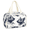 Gray, variant on Jiaoprinted Mexican Floral Travel Toiletry Bag for Women, Large Wide-open Makeup Bag, Colorful Flowers Bird Waterproof Cosmetic Bag Organizer with Handle
