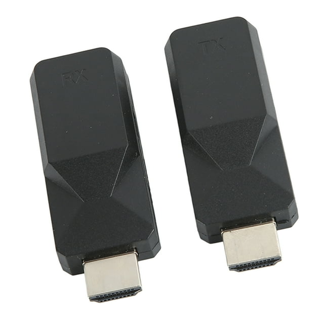 Prolongateur d'Interface Multimédia RJ45 à HD, Extenseur d'Interface Multimédia HD Cat5 Noir de 165 Pieds pour les Usines pour les Centres de Contrôle de Données