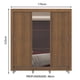 thumbnail image 3 of Ropero Closet Madesa Lyon Plus 3 Puertas Con Espejo Pies M, 3 of 5