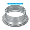 thumbnail image 4 of Conector de conducto de 5 pulgadas Uxcell, accesorio de metal, brida de manguera de escape, conducto de ventilación redondo, paquete de 2, 4 of 5