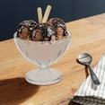 thumbnail image 5 of Footed Glass Dessert Cups 170ml 3Pcs for Mousse Ice Cream Appetizers, 5 of 5