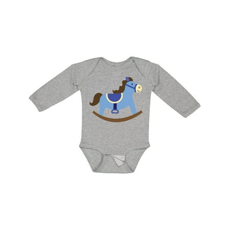 

Inktastic Rocking Horse Baby Boy Boys Long Sleeve Baby Bodysuit