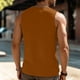 thumbnail image 5 of pstuiky Camisetas sin mangas para hombre, Camiseta deportiva de tirantes elástica de color liso para hombre, ideal para el tiempo libre y el fitness. Camisas de hombre m, 5 of 9