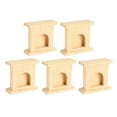 thumbnail image 2 of Chimenea Para Casa De Muñecas, Chimenea En Miniatura En Blanco Sin Olor, Juguete Para Juego De Imitación, 5 Uds, Exquisita Para Manualidades DIY ANGGREK Miniature Fireplace, 2 of 8