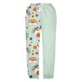 thumbnail image 5 of XQYLOS Girls Halloween Sweatpants - Pumpkin Ghos𝗍 Print 𝖣rawstring Baggy High Waisted Elastic Long Bottom for Kids 3-14Y, 5 of 6