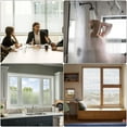 thumbnail image 7 of 78.7 x 17.7'' Window Privacy Film, EEEkit Glass Blackout Window Film Non-Adhesive for Home Office, 7 of 7