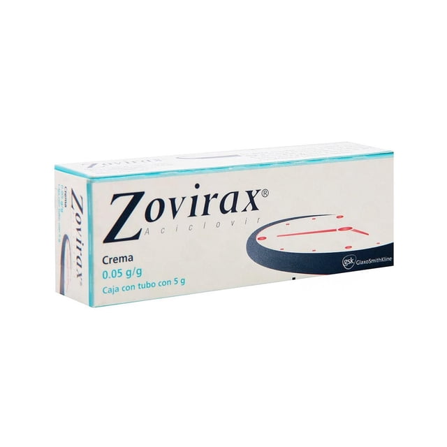 Zovirax Crema En Tubo Con 5 g Aciclovir