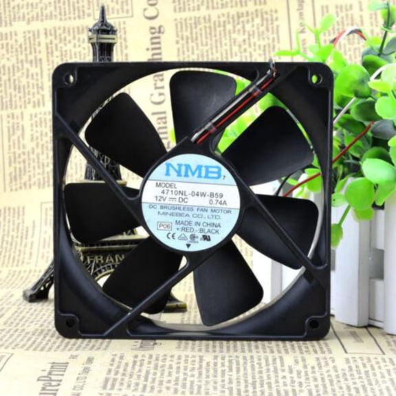 NMB 4710NL-04W-B59 Fan DC 12V 0.74A 3Pin 120*120*25mm 762444927021 Cooler