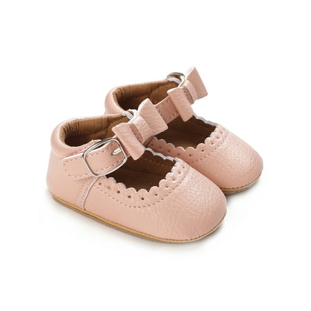 

Autumn Toddlers Princess Shoes Sweet Style Baby Girls Solid Color Bow Lace Decoration Soft Sole Non-Slip Shoes Infant Prewalker