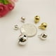 thumbnail image 1 of Accesorios de joyería de bricolaje, campana de cobre con forma de gota de agua de 6 mm a 25 mm, caja de regalo, decoración para mascotas, campana de metal redonda, 1 of 2