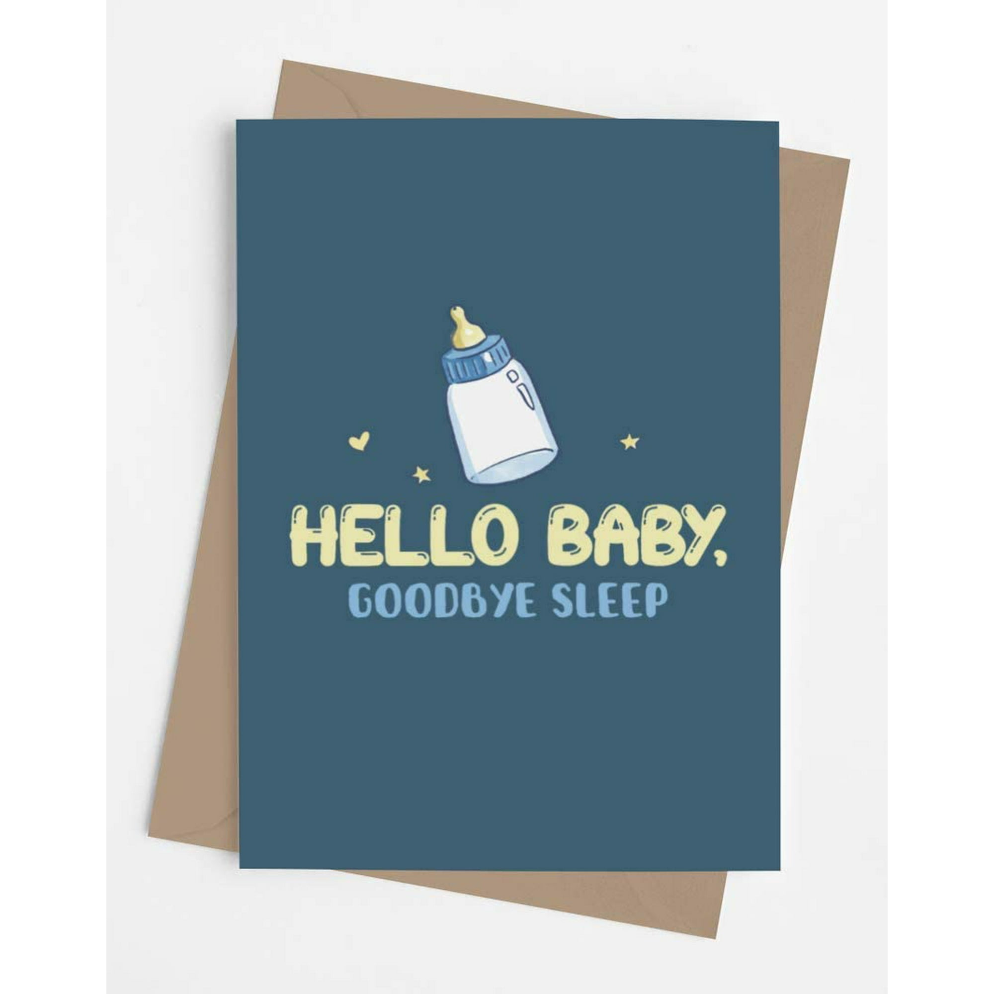 Funny new baby card with envelope | Joke card for parents to be |  Congratulatory card for pregnancy reveal for mom, | Walmart Canada
