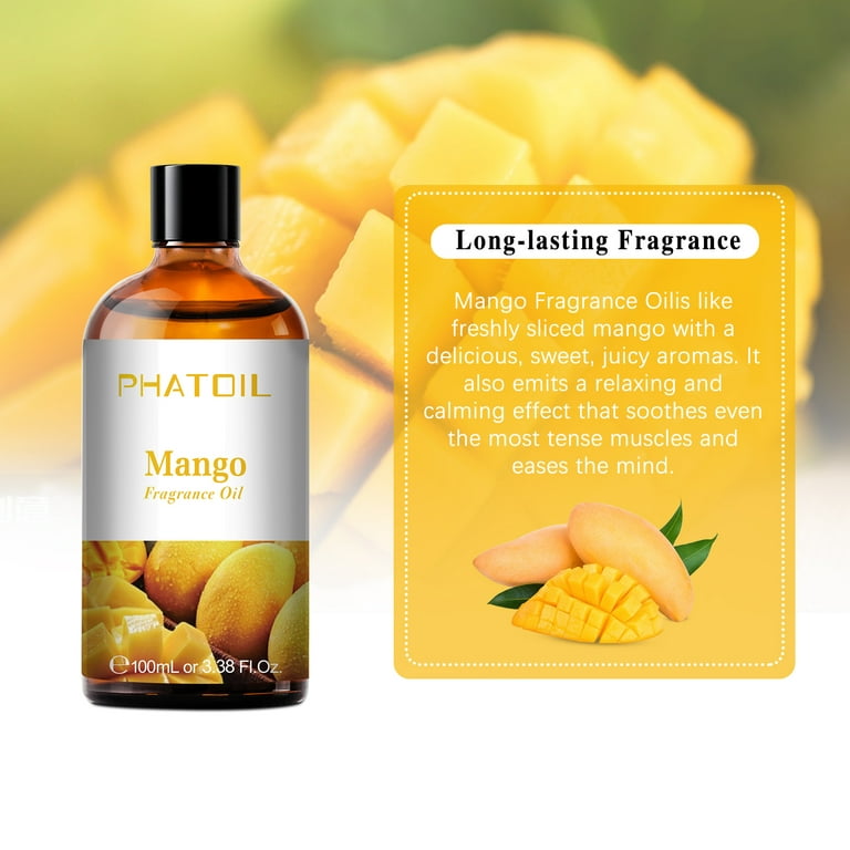 PHATOIL Mango Essential Oils 100ML (3.38fl.oz) 100% Pure Natural