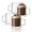 15.2oz(4-pack), variant on 15.2oz(4-pack) Glass Coffee Mugs,Double Wall Insulated Glass Mugs with Handle,Clear Espresso Mugs for Latte,Cappuccino,Tea Bag