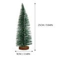 thumbnail image 6 of 4pcs Mini Christmas Tree Artificial Sisal Snow Frost Xmas Tabletop Decor, 6 of 6