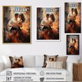 thumbnail image 4 of Designart "Dancing Couple at a Spanish Fiesta Spain" Spain Wall Art Living Room, 4 of 5