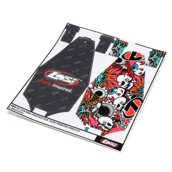 Losi Mini-B Chassis Protective Tape Precut 2 LOS311012 Electric Car/Truck Option Parts