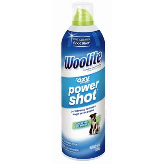 14 OZ Woolite Oxy Deep Power Shot Spot & Stain Carpet Cleaner Perma, Each