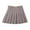 Light gray Plaid, variant on 2-12Years Girls Womens Pleated Skirt School Uniform Mini Skirts