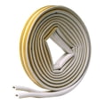 thumbnail image 1 of 17 ft. White D-Center EPDM Medium Gap Weatherseal Tape, 1 of 1