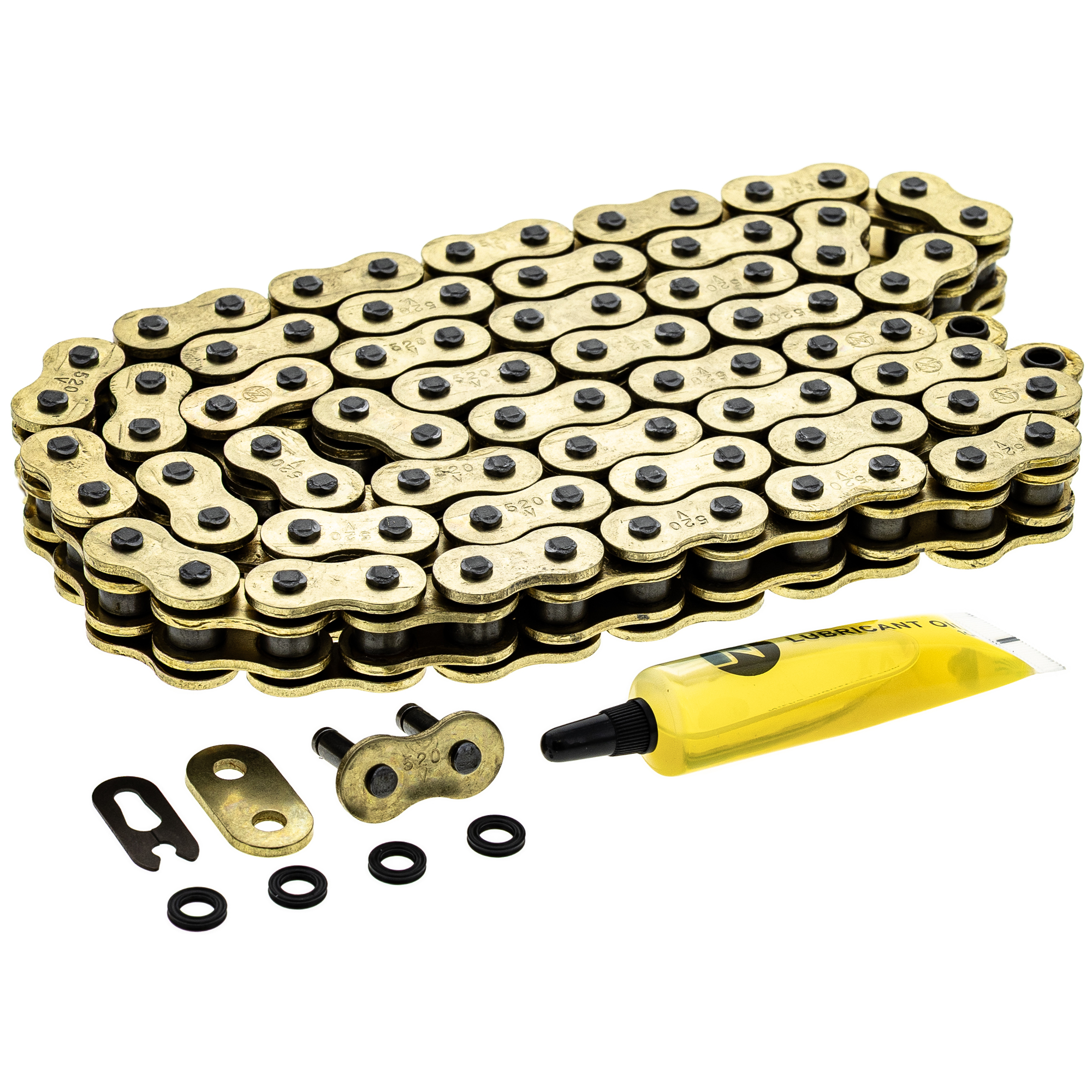 Caltric Drive Chain & Sprocket Kit For Honda TRX400EX / TRX400X Sportrax 400 (2005-2014) – 520-120 Chain, Steel
