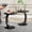 Black, variant on Finmind Solid Wood Round End Table, Mid-Century C-Shaped Side Table for Living Room, Brown