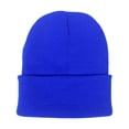 thumbnail image 4 of Gorro de punto de invierno perfecl para clima frío Azul, 4 of 7
