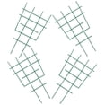 thumbnail image 1 of PENIKOKO 4Pcs Plastic Garden Trellis Green Lattice Design Support Plant Growth For Peas, 1 of 8