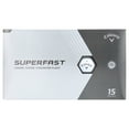 thumbnail image 3 of Callaway Golf Superfast 2022 Golf Balls, White, 15 Pack, 3 of 5