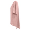 thumbnail image 6 of Bibifish Womens T Shirt Boat Neck Short Sleeve Oversized softTops Soft Casual Summer Tees, 6 of 6