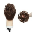 thumbnail image 6 of Synthetic Messy Bun Scrunchy Hair Bun Fake Hair Women Chignon Elastic Hair Band Hairpieces for Women Updo Donut Chignon, 6 of 34