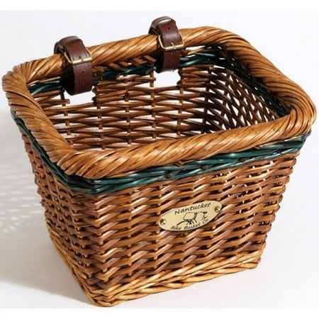 Nantucket Miacomet Stripe Handlebar Basket