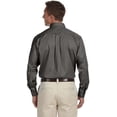 thumbnail image 4 of Harriton Men's Easy Blend™ Long-Sleeve Twill Shirt with Stain-Release, 4 of 4