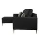 thumbnail image 3 of Sala Love Chaise Izquierdo Atenas Negro, 3 of 8