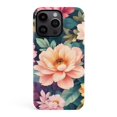 thumbnail image 1 of Rainbow Peach Floral Print Case,iPhone 16 Pro, 1 of 5