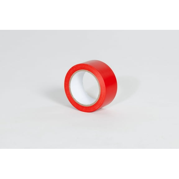 3" x 36 yds. Red Solid Vinyl Safety Tape – Tape Logic®, 6 Mil, Heavy-Duty, 16 Rolls/Case