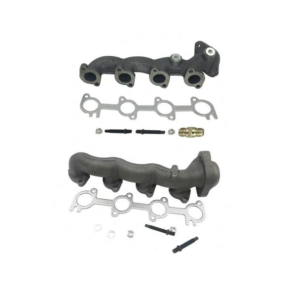 Exhaust Manifolds L & R W Gaskets For 1997-1998 Ford F150 4.6L V8 F65Z9430B 31B