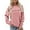 Pink, variant on FYEGRE Grandma Life Sweatshirt, Grandma Heart Sweater, Womens Long Sleeve Crewneck Pullover Tops Cute Nana Gift Shirts Grey XL