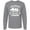 AC-Heather Grey, variant on Inktastic Rock Climbing Mountains Long Sleeve T-Shirt