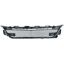 Bumper Grille Compatible With 2014-2016 Mercedes Benz CLA250 CLA45 AMG Textured Black